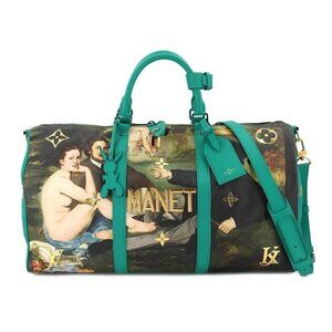 LOUIS VUITTON Masters MANET Keepall Bandouliere 50 Luggage